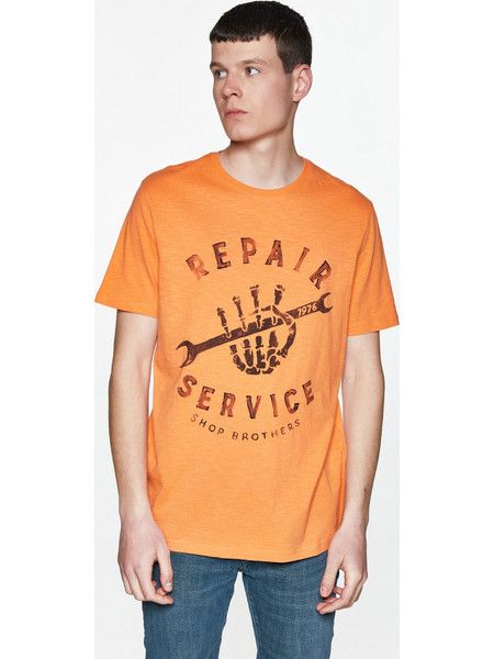Celio T-shirt Geroot - ORANGE