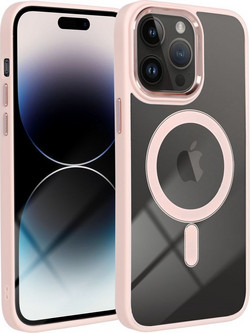 Θήκη COLOR EDGE MAG COVER συμβατή με MagSafe για iPhone 11 Ροζ