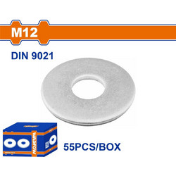WADFOW ΡΟΔΕΛΑ ΓΑΛΒ. DIN9021 12mm 55TEM (WVWC515)