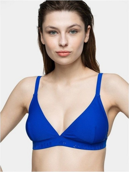 4F Bikini Top Τριγωνάκι Royal Blue H4L21-KOS004G-48S