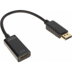 Μετατροπέας με καλώδιο DisplayPort σε HDMI Θηλυκό - Jager (DP-HDMI-4K) DP-HDMI-4K