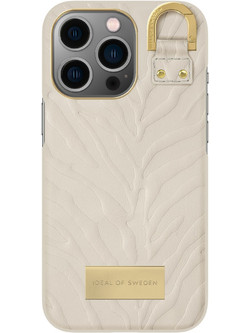 iDeal of Sweden Atelier Back Cover Ecru Zebra (iPhone 13 Pro)