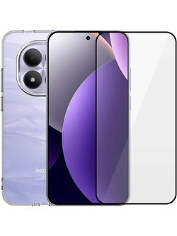 Σετ Vivid Θήκη σιλικόνης + Tempered Glass για Redmi Note 15 Pro 4G (VI-TPU-TG.FF 1-26010005) - Διάφανη VI-TPU-TG.FF 1-26010005
