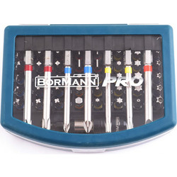 BORMANN Pro BHT1610 Σετ Μύτες & Αντάπτορας,ΑτσάλιS2, 56τεμ