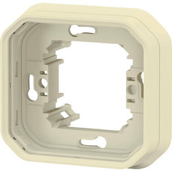 PLEXO N IP55 ΠΛΑΙΣΙΟ ΧΩΝ 1 ΜHX ΒΙΔ IVORY