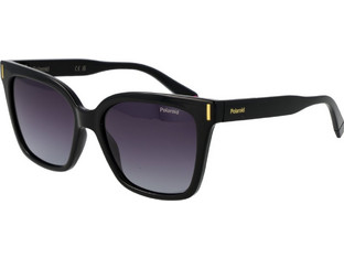 Polaroid Eyewear PLD6192/S 807/WJ Γυαλιά Ηλίου Τετράγωνα Κοκάλινα Μαύρα με Μαύρο Degradee Φακό
