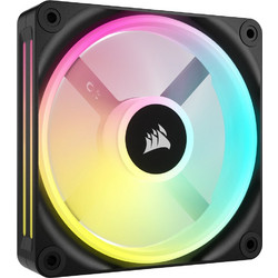 Corsair iCUE Link QX120 Case Fan 120mm RGB με Σύνδεση 3-Pin 4-Pin PWM Black