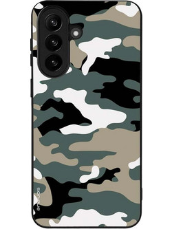 Sonique Camouflage Army Series Back Cover Khaki (Samsung Galaxy A37 5G)