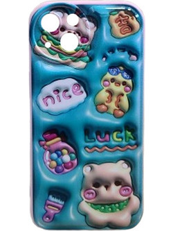 Θήκη Back Cover TPU Luck για iPhone 13, πολύχρωμη