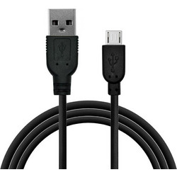 Καλώδιο Σύνδεσης USB 2.0 inos USB A σε Micro USB 10W 1m Μαύρο