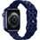 Hoco WA09 Rhombus Λουράκι Σιλικόνης Dark Blue (Apple Watch 38 / 40 / 41mm)
