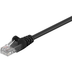 Goobay U/UTP Cat.5e Καλώδιο Δικτύου Ethernet 3m Black