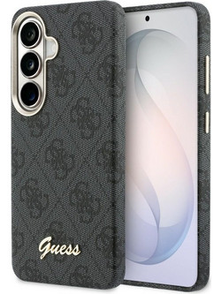 Guess 4G Script Magsafe Back Cover Black (Samsung Galaxy S26)