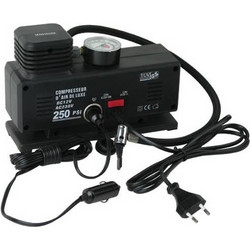 Κομπρεσέρ Αέρος 12V & 220V Αυτοκίνητου με Έξοδο Αναπτήρα & για το Σπίτι - Τρόμπα με Μανόμετρο - Car Air Compressor
