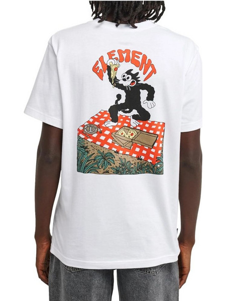 ELEMENT PIZZA - T-SHIRT elyzt00630-wbb0 white