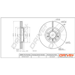 Dr!ve+ Δισκόπλακα - DP1010.11.0371