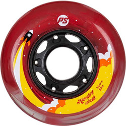 POWERSLIDE 76χιλ./82A Kids Adventure Ροδάκια - Κόκκινο