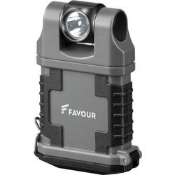 Favour T2342 Φακός Μπαταρίας Led Αδιάβροχος με Μαγνήτη 160lm