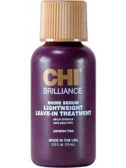 Chi Deep Brilliance Olive & Monoi Light Weight Leave In Treatment Serum Μαλλιών για Επανόρθωση 15ml