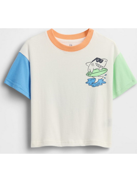 Βρεφική & Νηπιακή Μπλούζα Oversized με Σχέδια New off white