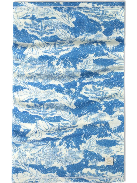 Buff Merino Lightweight Neckwear Prints 27013 Blue One Size