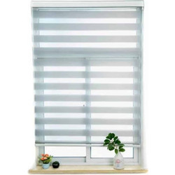 Ρολοκουρτίνα Zebra Day & Night Μερικής Συσκότισης 80x180cm σε 5 Αποχρώσεις Γκρι