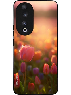 Sonique Sunset in Eden Series Θήκη (Honor 90 5G) Tulip Velvet
