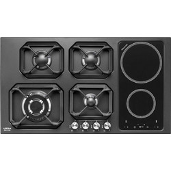 Lofra HLNM9G2I Black Εστία Αερίου & Ρεύματος Αυτόνομη 89.8x50.8cm