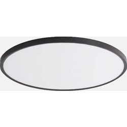 LED Φωτιστικό Οροφής REDLED RP Φ400mm 32W 3CCT Μαύρο - 3840 lm, Κάλυμμα PC & IK07