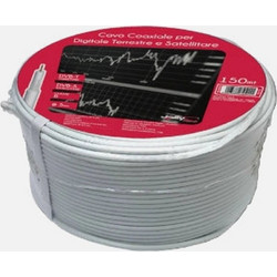 Ομοαξονικό Καλώδιο Jolly Line JL44801 5mm CCS - 75 Ohm, Διπλή Θωράκιση & Ρολό 150m