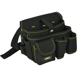 DELI TOOL WAIST BAG 25 X 14 X 22CM BLACK EDL-P5