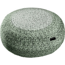 Πουφ Σκαμπό 50x50x25 Guy Laroche Shades Olive Ottoman