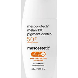 Mesoestetic Mesoprotech Melan 130 Αντηλιακό Γαλάκτωμα Προσώπου Αντιγηραντικό Κατά των Πανάδων με Χρώμα SPF50 50ml