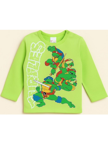 Μπλουζάκι Μακρυμάνικο Turttles Beboulino Green