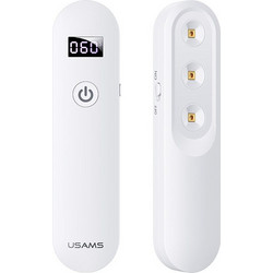 USAMS UV Αποστειρωτής ultra mini US-ZB159,με οθόνη & μπαταρία, λευκός