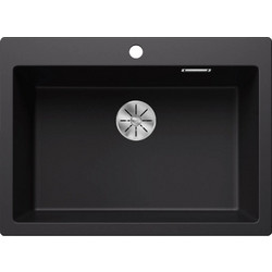 Blanco Pleon 8 Ένθετος Νεροχύτης Γρανίτη Black 525957 70x51cm
