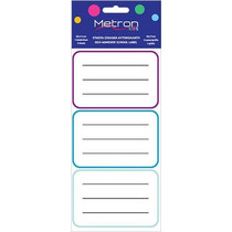 METRON ΕΤΙΚΕΤΕΣ ΑΥΤΟΚΟΛΛΗΤΕΣ ΣΧΟΛΙΚΕΣ 12 ΤΕΜ. ΧΡΩΜΑΤΙΣΤΕΣ 835.095289