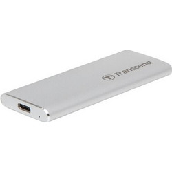 Transcend ESD260C 500GB Εξωτερικός Σκληρός Δίσκος SSD M.2 USB-C Silver