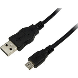 LogiLink USB 2.0 Cable USB-A male - micro USB-B male 3m (CU0059)