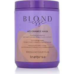 Inebrya BLONDesse No-Orange Μάσκα Μαλλιών για Προστασία Χρώματος για Βαμμένα Μαλλιά 1lt