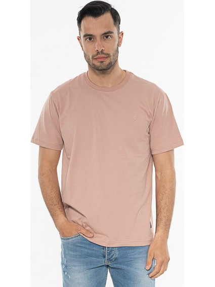 ORIGIN T-Shirt Λαιμόκοψη Plus Size Μονόχρωνο 242700Β ΡΟΖ ΡΟΖ