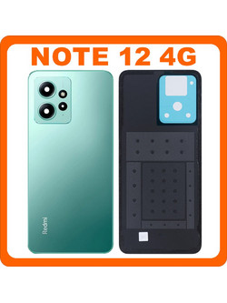 Xiaomi Redmi Note 12 4G (23021RAAEG, 23021RAA2Y) Rear Back Battery Cover + Camera Lens Green