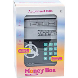 Gounaridis-DI Κουμπαράς Money Box με Κωδικό (7607) 3 ετών + 19,00 X 13,00 X 13,00 εκ