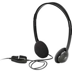 Logitech Dialog 220 Ενσύρματα Ακουστικά On Ear Μαύρα
