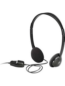 Logitech Dialog 220 Ενσύρματα Ακουστικά On Ear Μαύρα