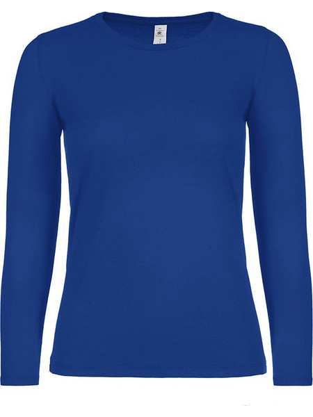 Γυναικείο μακρυμάνικο T- Shirt B & C TW06T Royal Blue