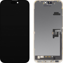 Μονάδα οθόνης LCD MP για Apple iPhone 16 Pro Max, Soft OLED FHD, Aftermarket, Μαύρο