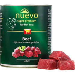 Nuevo Super Premium Adult Grain Free with Beef 800gr
