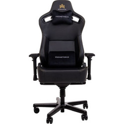 Gaming Καρέκλα Monarch Gear Prometheus Δερμάτινη Midnight Black
