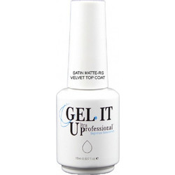 Gel.It.Up Satin Matte RS Non Wipe Top Coat Ημιμόνιμο Βερνίκι Νυχιών 15ml